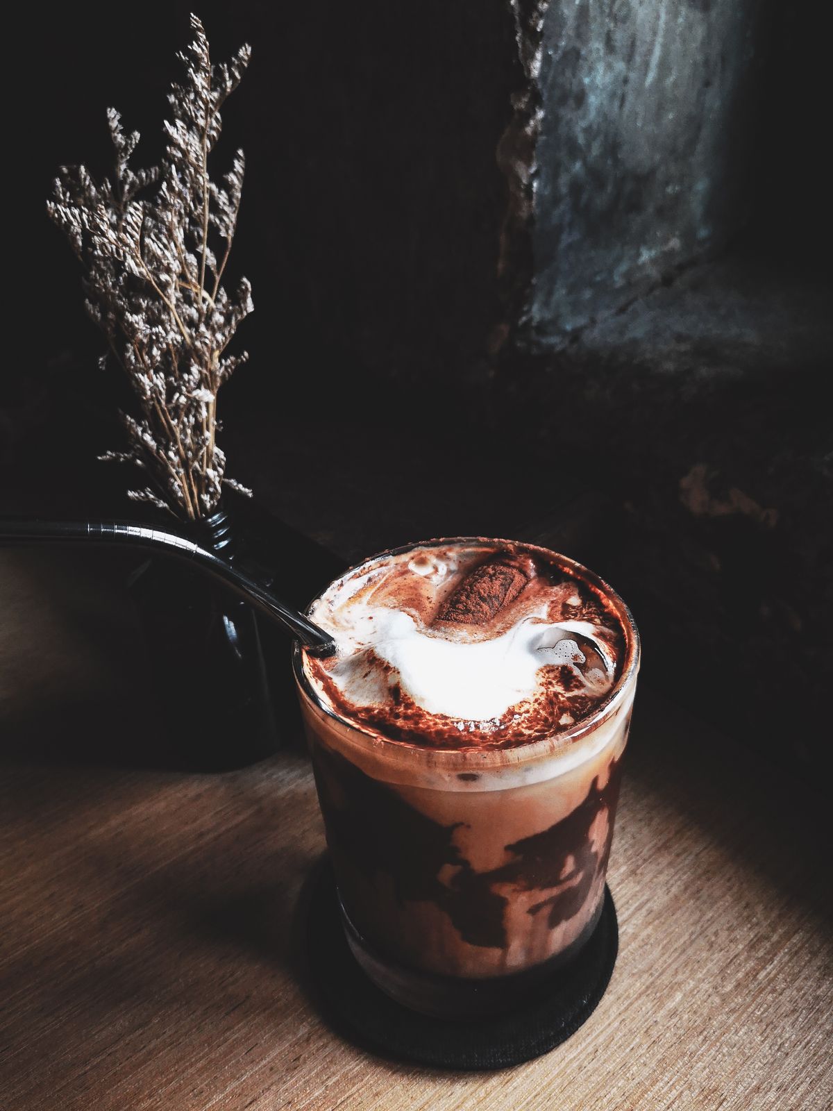 Chocolate Milkshake — illustrative food photography